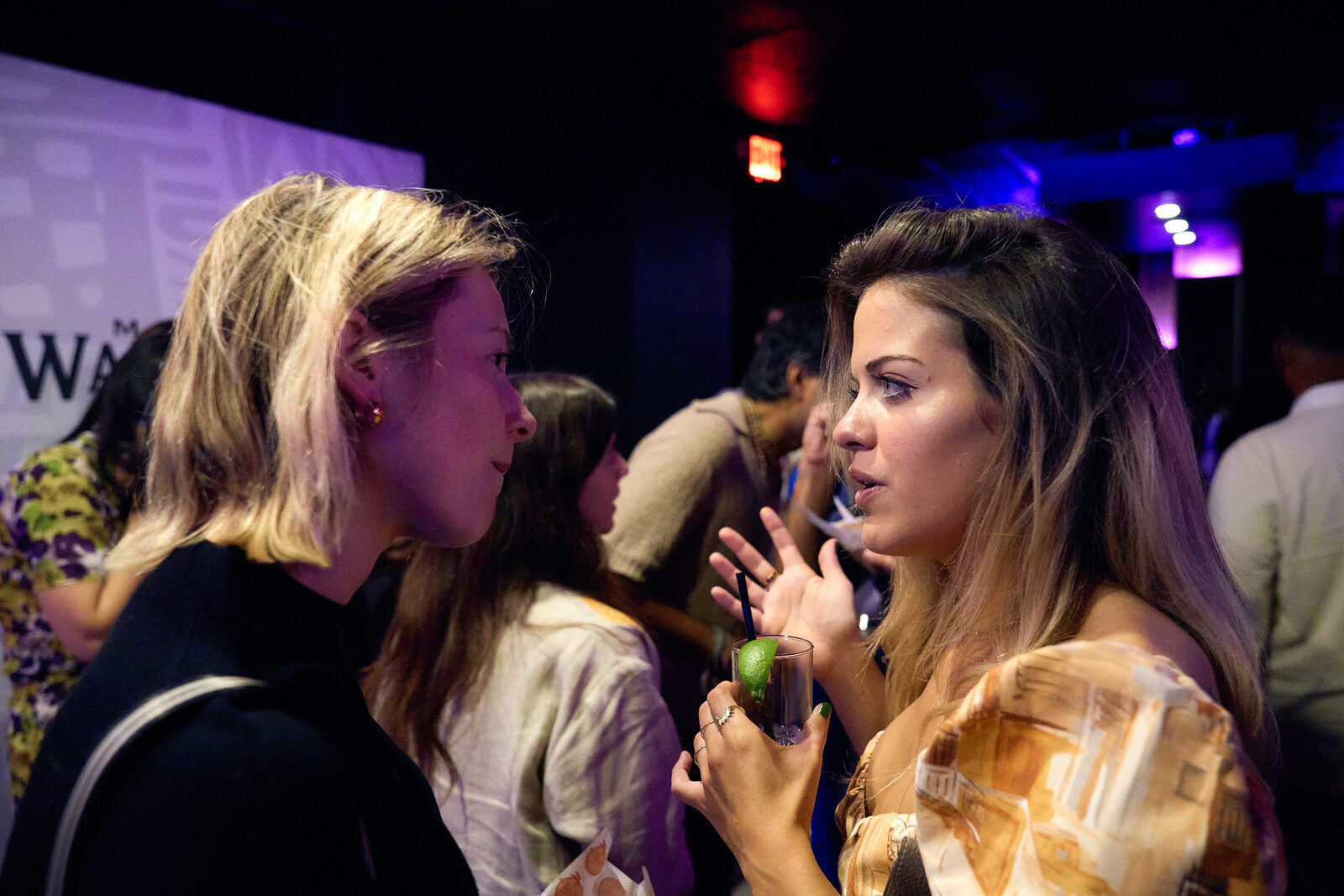 Guests at The Futurist Speakeasy