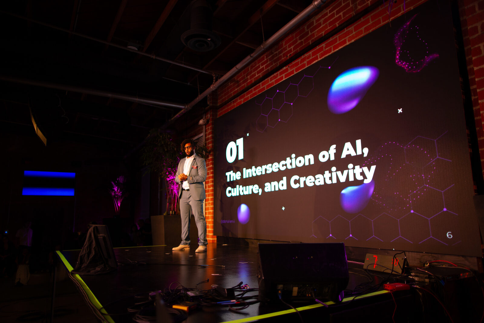 On stage: the intersection of AI, culture and creativity