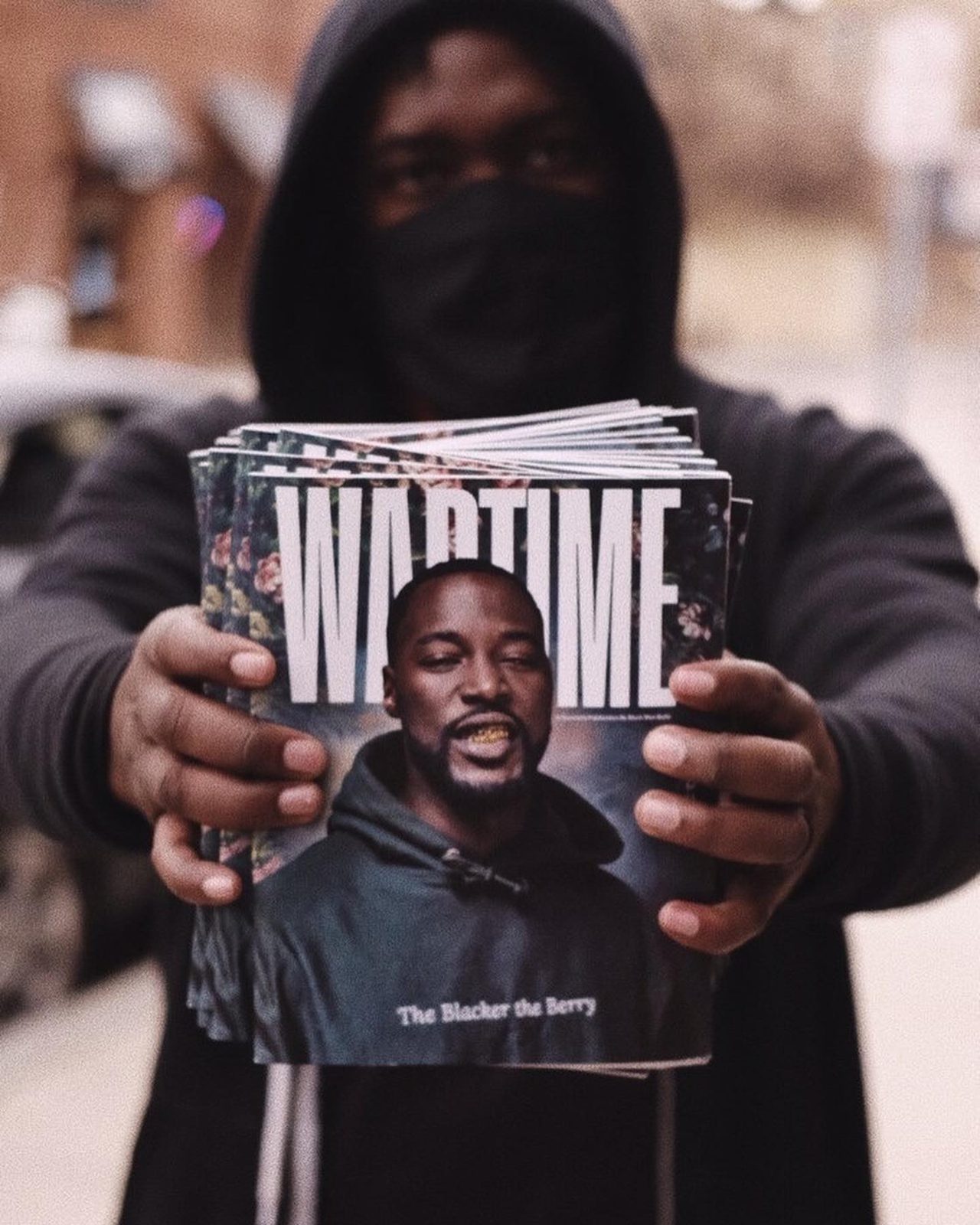 A stack of WARTIME issues handed out